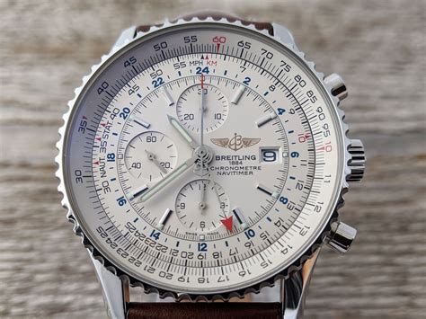 white breitling navitimer|Breitling Navitimer white face.